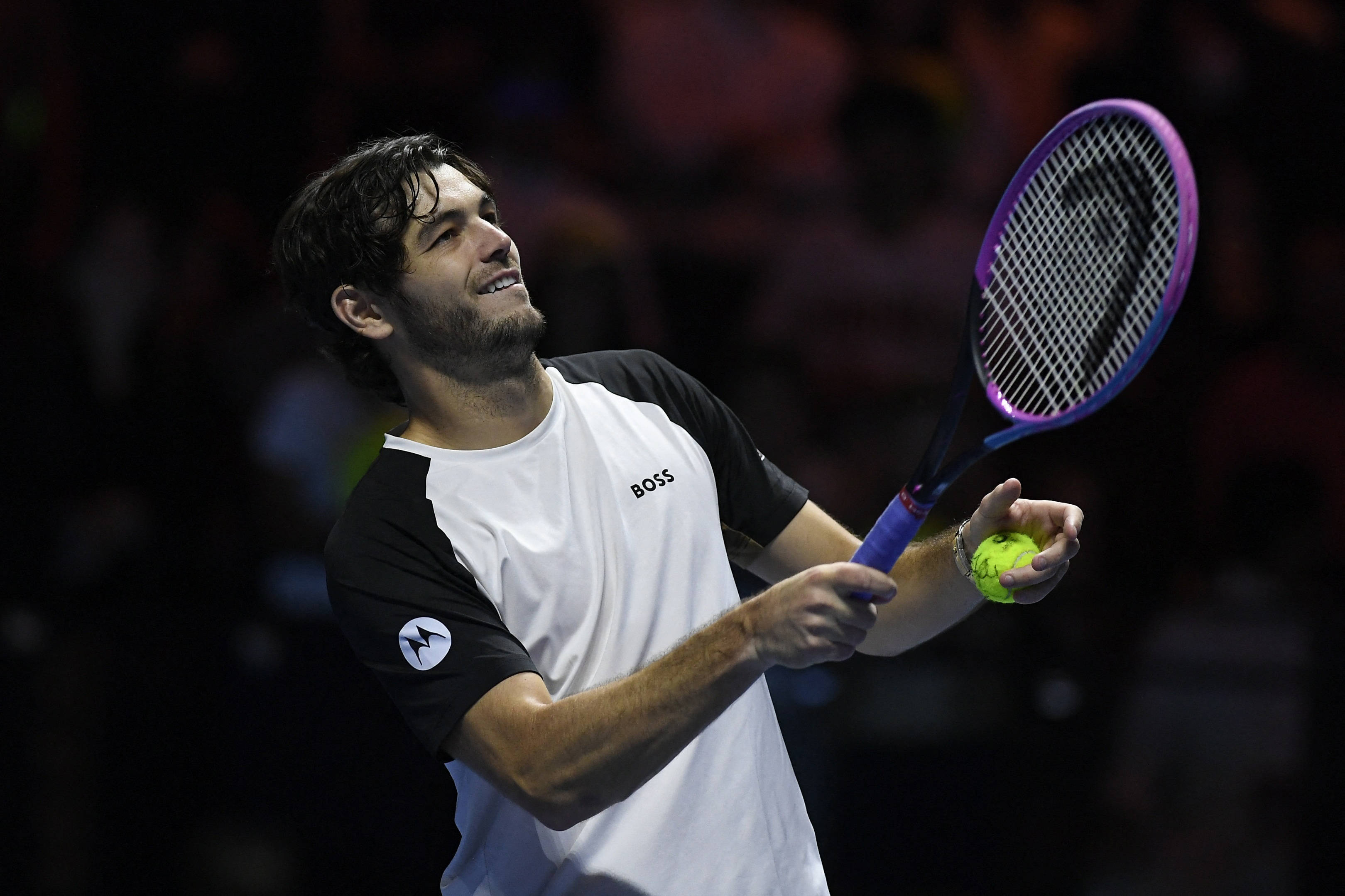 (外代二线)网球——沙特“六王大满贯”表演赛:弗里茨胜兹维列夫